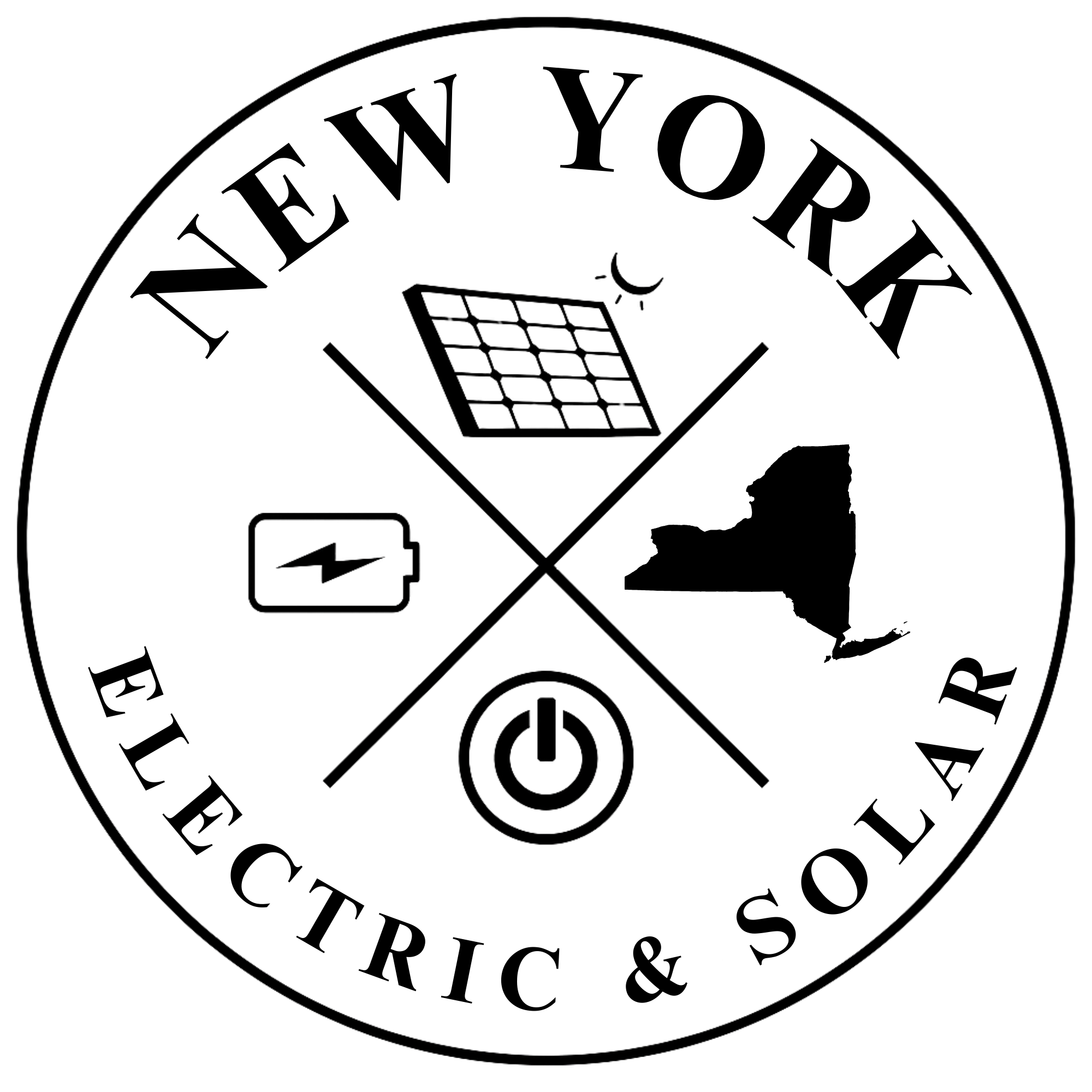 New York Electric & Solar logo